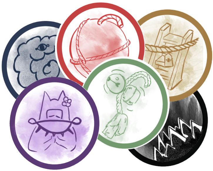 The Action Cards from the Sound Spy game