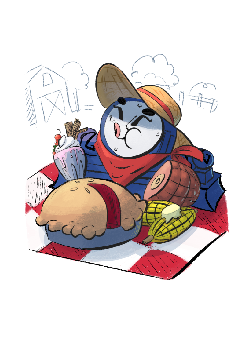 Happy Morangos from the Frango Morango Wacky Market